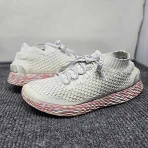 Size 14 Mens - Nobull Knit Runner White Pink Running‎ Shoes Gym Train Crosstrain